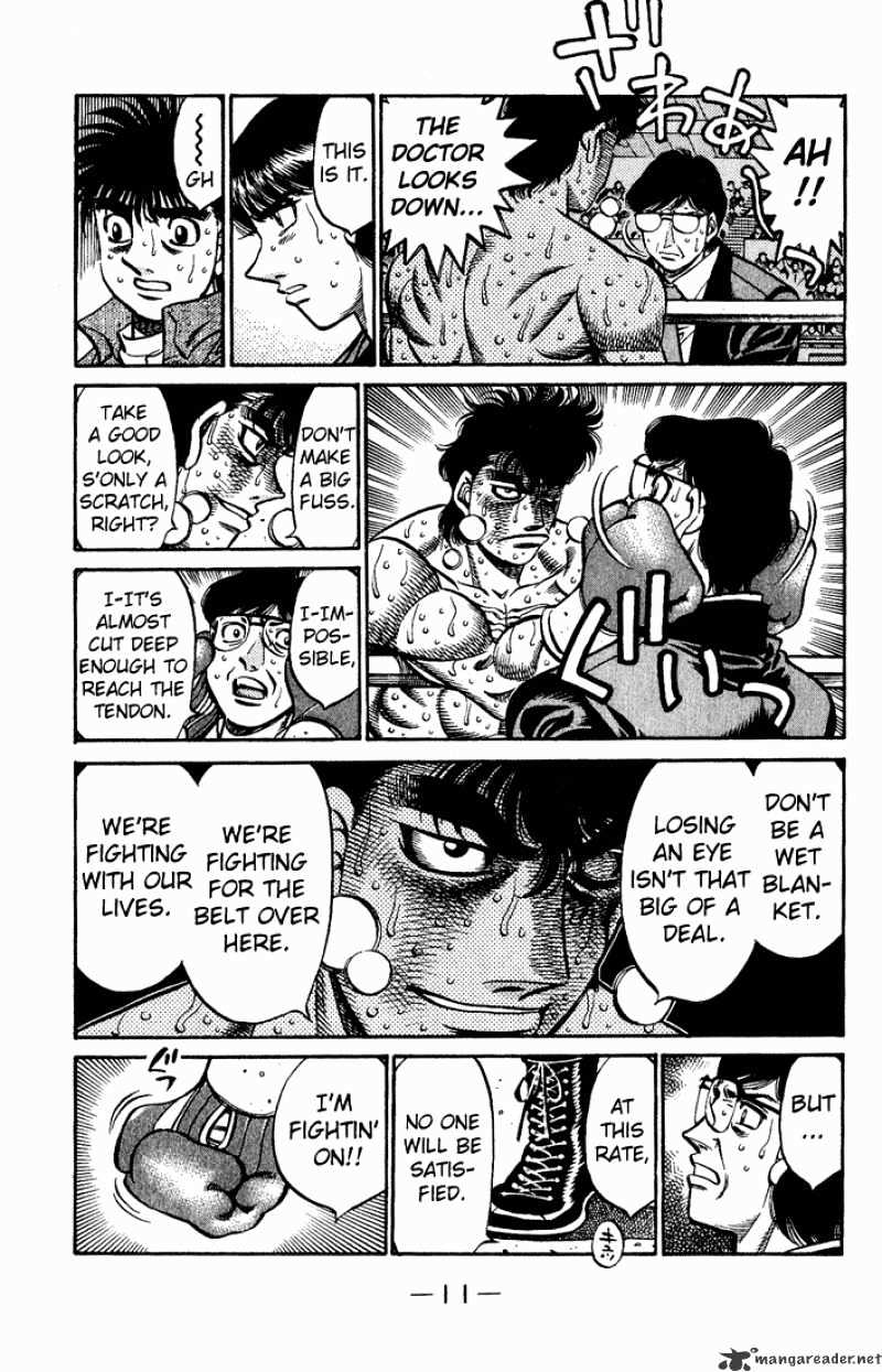 Hajime no Ippo: Fighting Spirit, Chapter 552 image 09